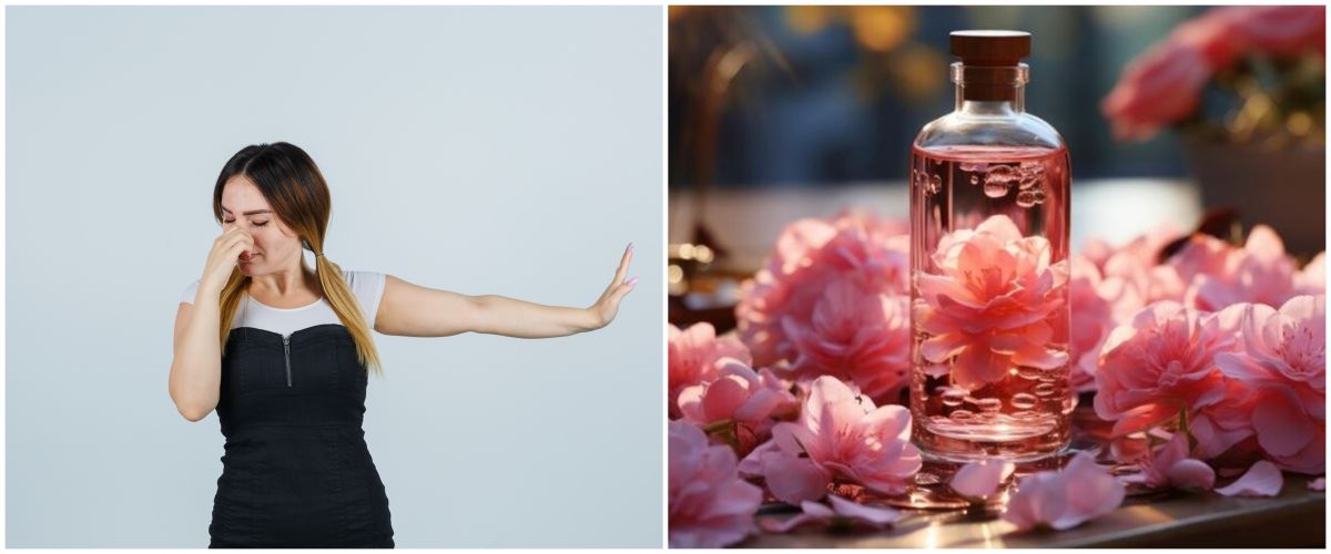 How to get rid of underarm odor using rose water combined with these 2 natural ingredients to