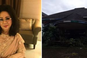 Tampilannya megah bak istana, 9 potret rumah penyanyi lawas Tetty Kadi yang puluhan tahun terbengkalai