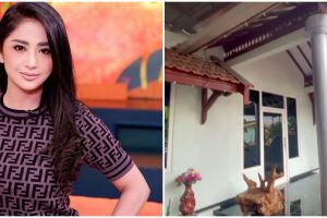 Jadi biduan top rumahnya di Jember sederhana, ini 9 potret ruang tengah semi outdoor Dewi Perssik