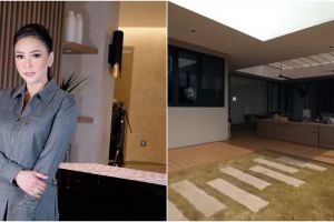 Punya rumah mewah tapi tak ada ruang tamu, 9 potret teras belakang Maia Estianty cozy berasa di resort