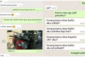 11 Chat lucu hadapi pacar matre ini ngeselin abis, harus sabar sambil ngelus dada