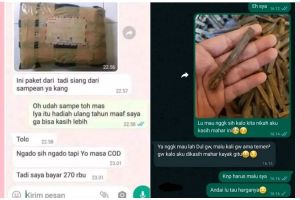 11 Chat lucu ngasih hadiah ke pasangan ini bukannya senang malah bikin marahan, nggak habis pikir
