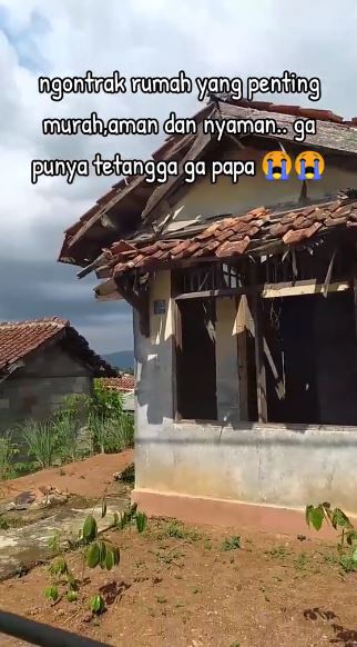 Curhat wanita ngontrak di kompleks perumahan tapi tak punya tetangga, tiap hari berasa uji nyali