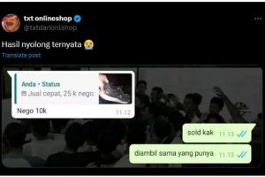 11 Chat lucu tawar-menawar via online ini endingnya tak terduga, auto ngelus dada sambil geleng kepala