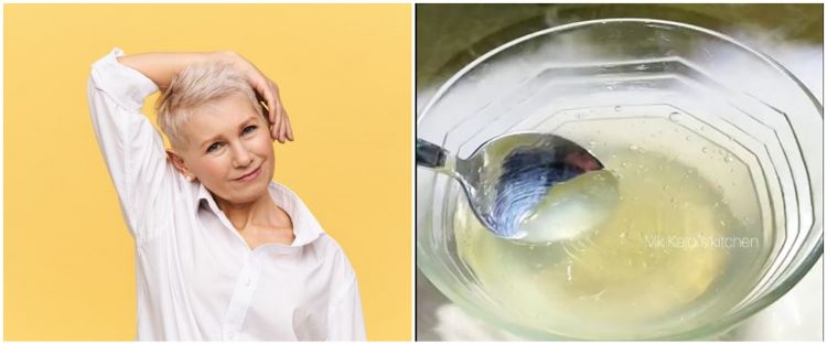 Tanpa semir, beauty vlogger ini tunjukkan cara menyamarkan uban pakai masker rambut dari 1 biji-bijian