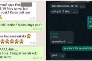 11 Chat lucu ngetik singkatan ini awalnya bingung endingnya kesal, sungguh tak habis 'thinking'