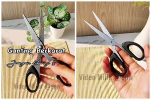 Tak perlu diampelas, ini cara cepat basmi karat pada gunting cuma 5 menit pakai 2 bahan dapur