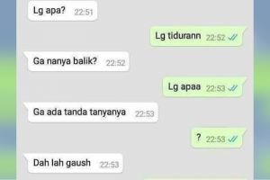 11 Chat lucu cari masalah dengan pacar lewat perkara tak lazim ini bikin tak berkutik, auto ngalah aja