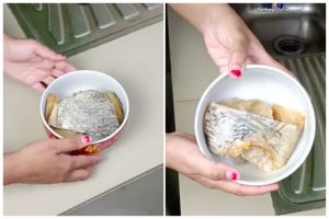 Cuma butuh 10 menit, begini cara ampuh mengurangi rasa asin pada ikan asin cuma pakai 1 bumbu dapur