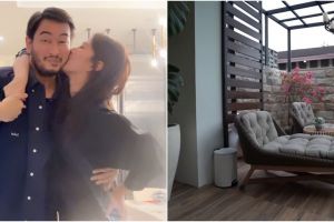Bangun rumah megah Rp 6 M, 9 potret halaman belakang Syahnaz dan Jeje ini berasa nginep di vila Bali