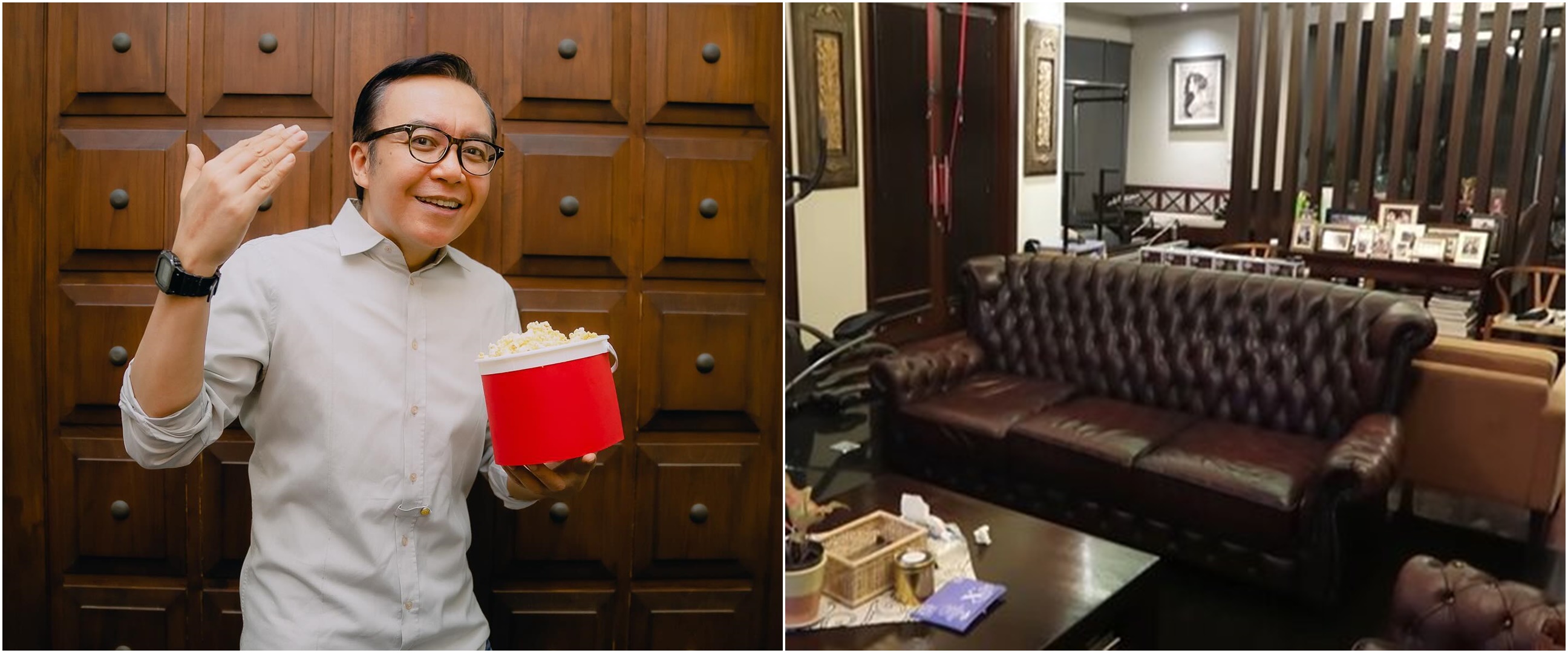 Dulu susah tak mampu beli minuman kaleng kini punya rumah antik, 9 potret dapur Ari Lasso ini elegan