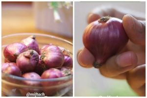 Bukan pakai tisu basah, ibu muda ini bagikan trik mengiris bawang merah agar tak bikin mata pedih