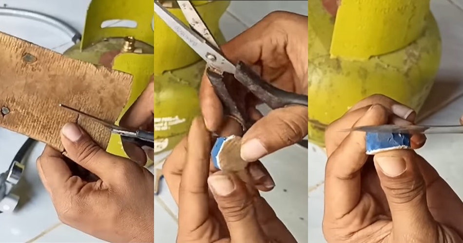 Tanpa ditambal karet gelang, ini trik mengatasi tabung gas elpiji bocor cuma pakai 1 alat sederhana