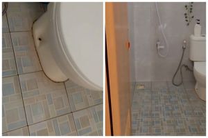 Bukan dicampur garam, ini trik bersihkan kerak keramik kamar mandi agar kesat ditambah 1 bahan dapur