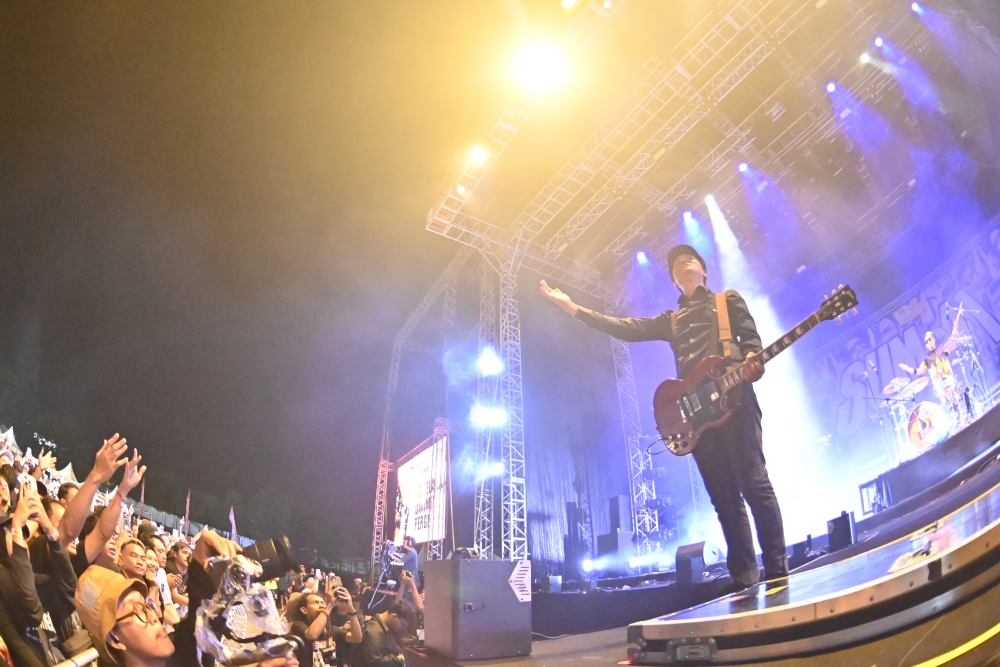Foto-foto kemeriahan konser terakhir SUM 41 sebelum bubar di Jogja, terima kasih Wild Ground Fest!