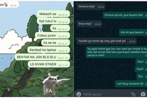 11 Chat lucu bareng bestie ini absurdnya nggak tertolong, bikin ketawa sambil tepuk jidat