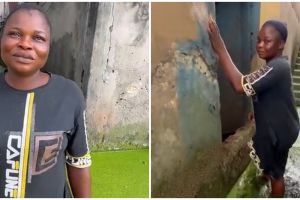 Ngontrak rumah Rp 119 ribu setahun, kisah pilu wanita tinggal di hunian tergenang air ini miris