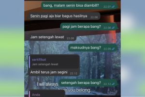 11 Chat lucu nggak jelas ini ladeninnya jadi pusing sendiri, bikin menghela napas panjang