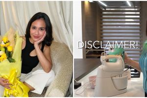 Bangun rumah ala vila di Bali, 9 potret dapur Pevita Pearce ini kabinetnya menyatu jadi dinding