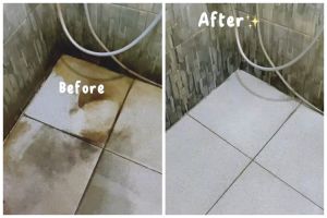 Cukup disiram, ini trik basmi kerak di lantai kamar mandi dalam 5 menit pakai tambahan 2 bahan dapur