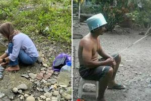 44 Potret kocak orang mancing ini definisi gabut sudah nggak tertolong, bikin geleng kepala