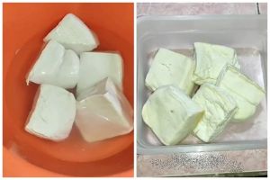 Bukan direbus dan direndam air, begini cara menyimpan tahu agar tak asam dan berlendir hingga 1 minggu