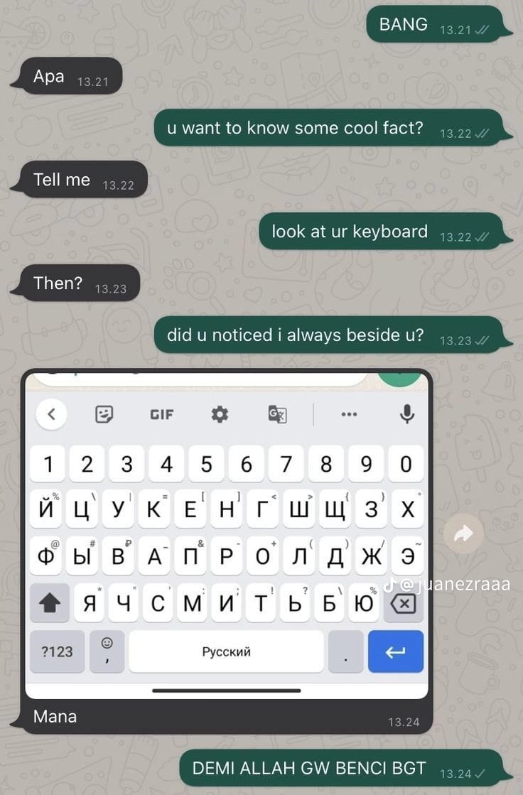 11 Chat lucu random dapat balasan tak terduga ini bikin cekikikan sekaligus nahan kesal