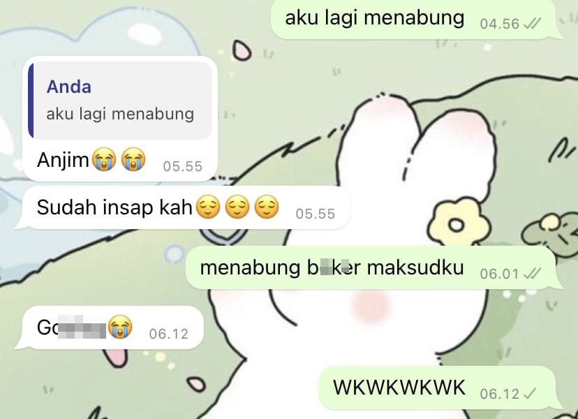 11 Chat lucu random dapat balasan tak terduga ini bikin cekikikan sekaligus nahan kesal