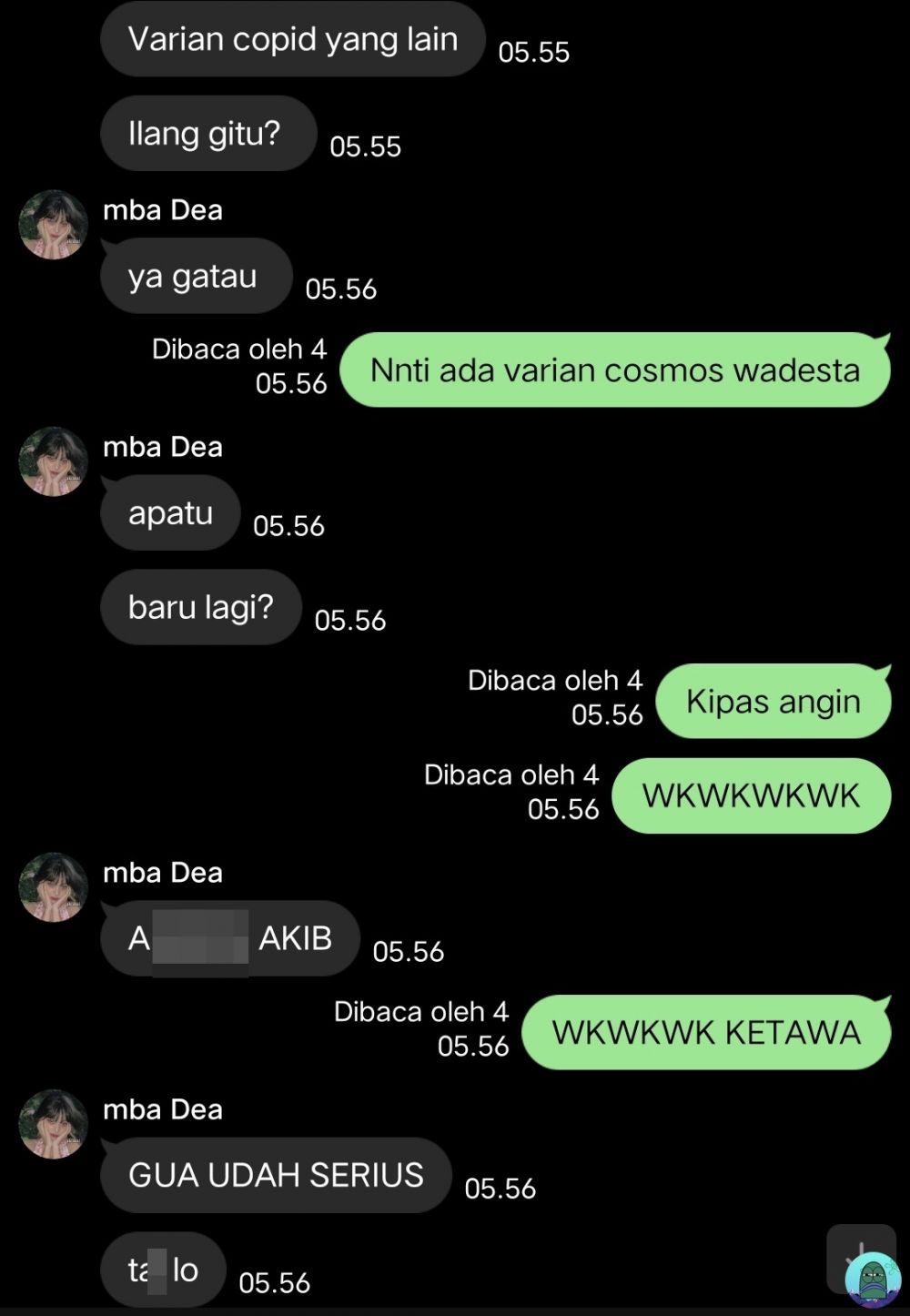 11 Chat lucu random dapat balasan tak terduga ini bikin cekikikan sekaligus nahan kesal