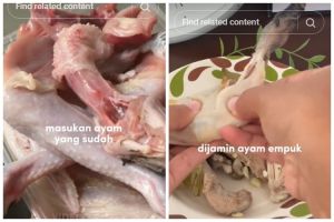 Bukan pakai daun nangka, ini trik merebus ayam kampung agar cepat empuk cuma pakai 3 bahan dapur