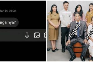 Momen pasangan petani foto bersama 12 anaknya yang sukses di berbagai bidang ini bikin salut