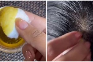 Tak perlu semir kimia, ini trik menunda tumbuhnya uban prematur pakai masker dari 1 jenis biji-bijian