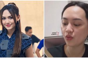 Hobi masak sambil live, intip 9 potret dapur rumah baru Happy Asmara yang bergaya tradisional-modern