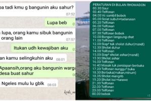 11 Chat lucu dengan pacar selama Ramadan ini penuh drama, pengen marah takut puasa batal