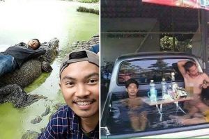 45 Potret kocak momen orang hidup tanpa beban ini lihatnya jadi pengen ikutan nyantai, bikin nyengir