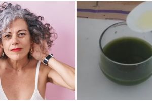 Tanpa semir, ini cara atasi uban pakai minyak kemiri dicampur 1 jenis daun bikin rambut hitam alami