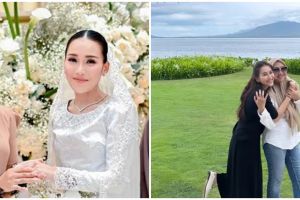 Jalani tarawih bareng calon mertua, begini 9 potret kedekatan Ayu Ting Ting dan ibu Lettu Fardhana
