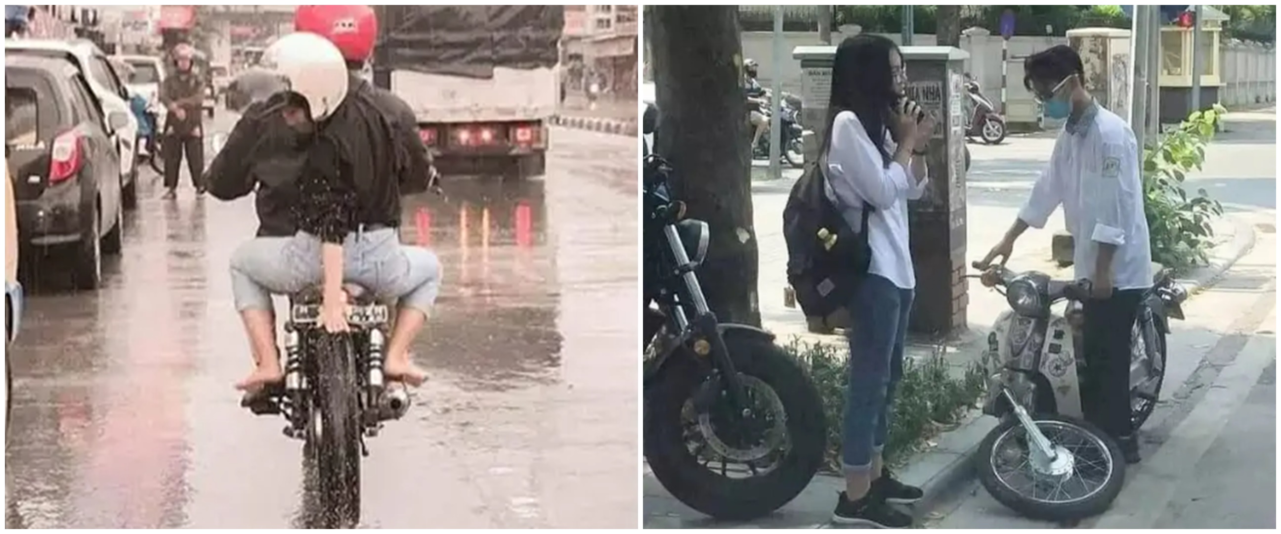 11 Momen apes pacaran saat naik motor ini bikin gagal romantis, mau ketawa tapi kasihan