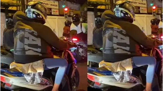 11 Momen apes pacaran saat naik motor ini bikin gagal romantis, mau ketawa tapi kasihan
