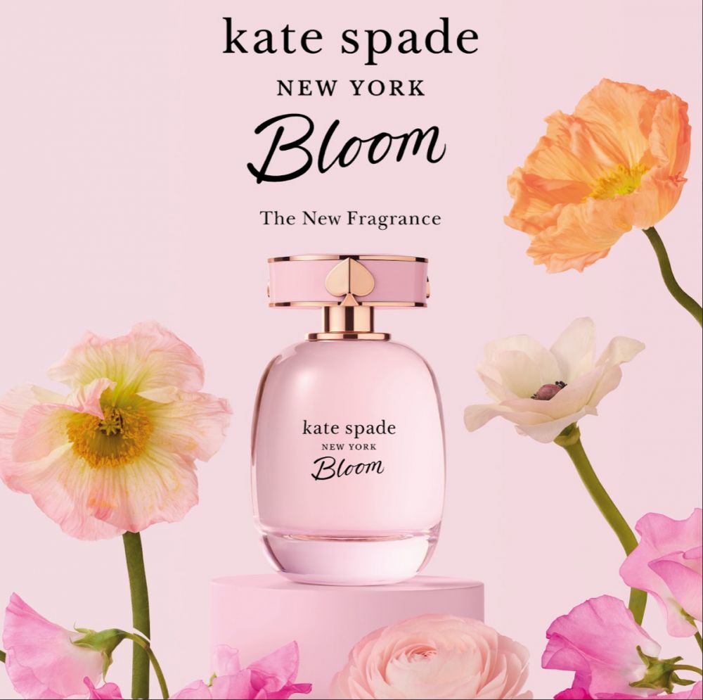Sensasi aroma bunga menyegarkan dari parfum Kate Spade New York Bloom, bikin harimu makin ceria