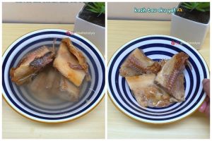 Kurang ampuh cuma direndam air panas, ini trik mengurangi asin ikan asin pakai tambahan 1 bahan dapur