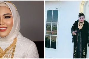 11 Transformasi rumah Mira Hayati di Makassar, dulu sederhana berplafon kayu kini mewah serba emas