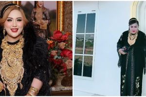 Dulu rumahnya berplafon kayu, 7 penampakan dapur Mira Hayati di kampung halaman ini berhiaskan kristal