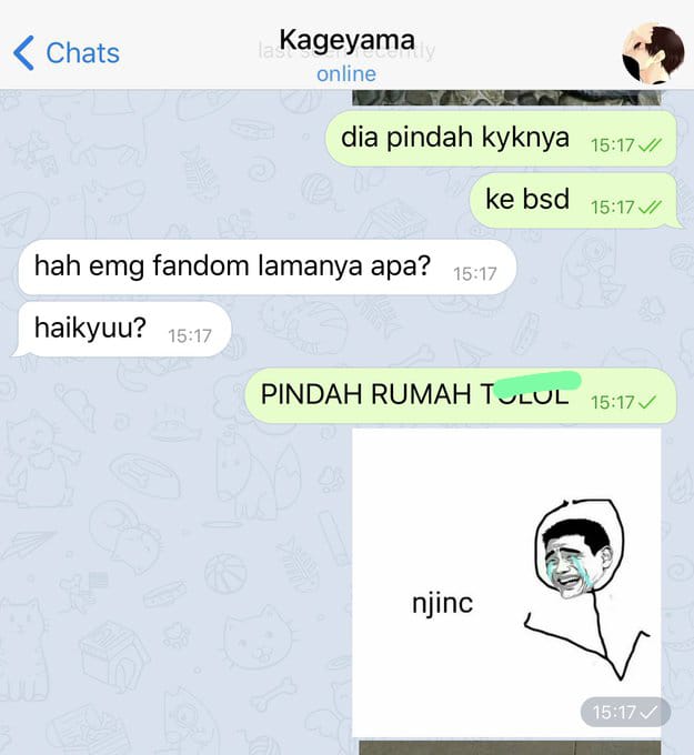 11 Chat lucu menghadapi pecinta anime ini endingnya bikin bingung berjamaah