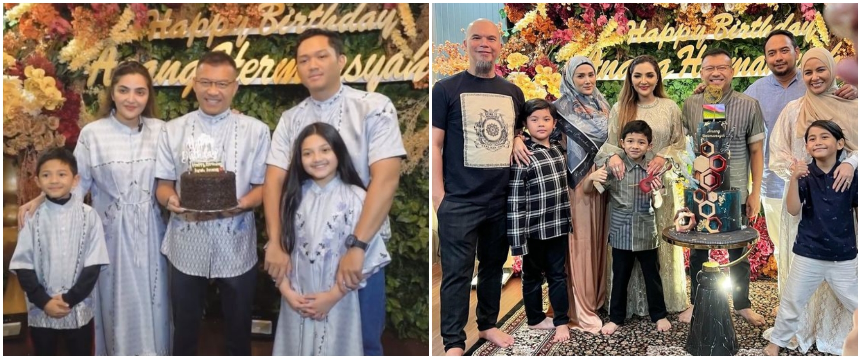 11 Momen Anang Hermansyah rayakan ulang tahun ke-55, kehadiran Maia Estianty dan Mulan Jameela disorot