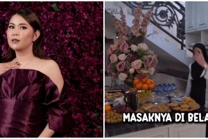 Rumahnya seluas 1000 meter persegi, 9 potret dapur kotor Melvina Husyanti ini bak lorong gang sempit