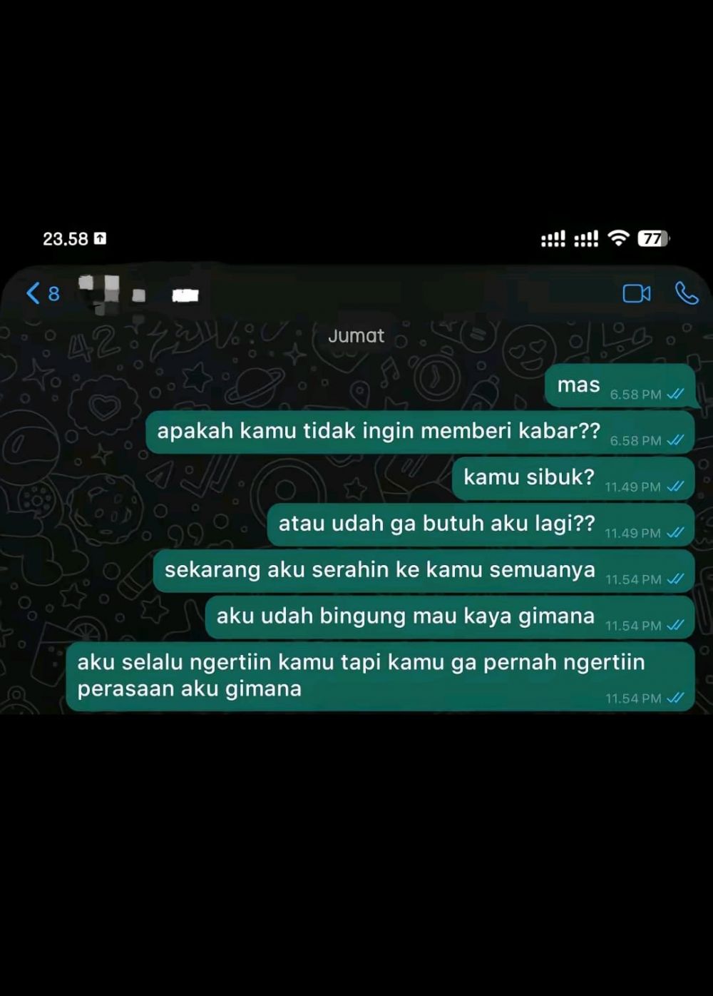 Kisah wanita diputusin pacar karena tidak direstui calon mertua ini alasannya bikin nyesek