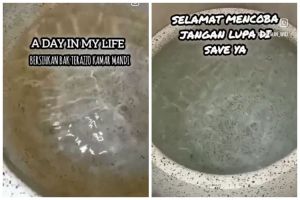 Bersih dalam 5 menit, trik hilangkan noda lumut di dasar bak mandi ini cukup tambah 1 bahan dapur