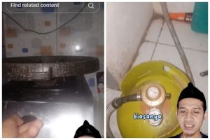 Tanpa mengganti regulator, ini trik atasi kompor gas tidak mau menyala pakai 1 alat sederhana