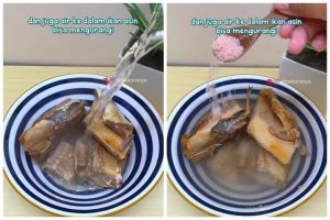 15 Cara mengurangi rasa asin pada ikan asin, andalkan alat dan bahan sederhana